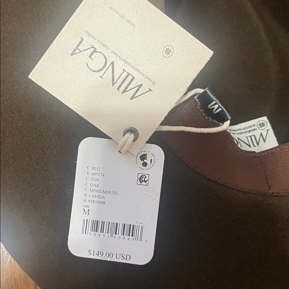 Free people x Minga La Vida Wool Rancher Hat - Oak - Picture 5 of 6